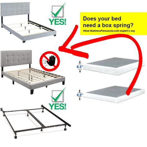 do you need a box spring for metal bed frames|box spring inside bed frame.